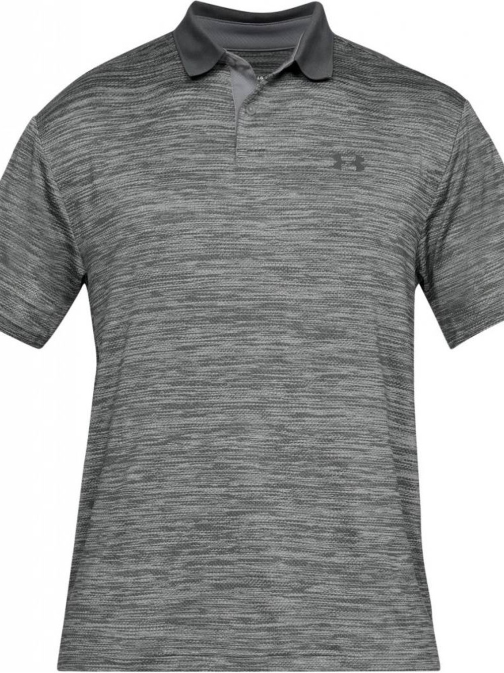 Under Armour Men’s The Performance Polo In Heathered Gray Size Medium
